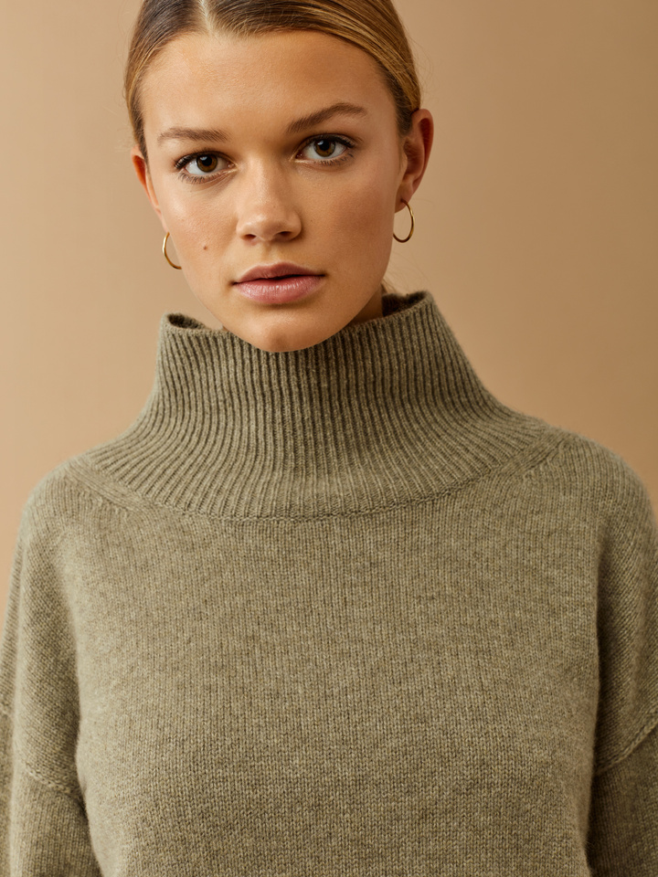 Tunic Dress Soft Goat 100 cashmere