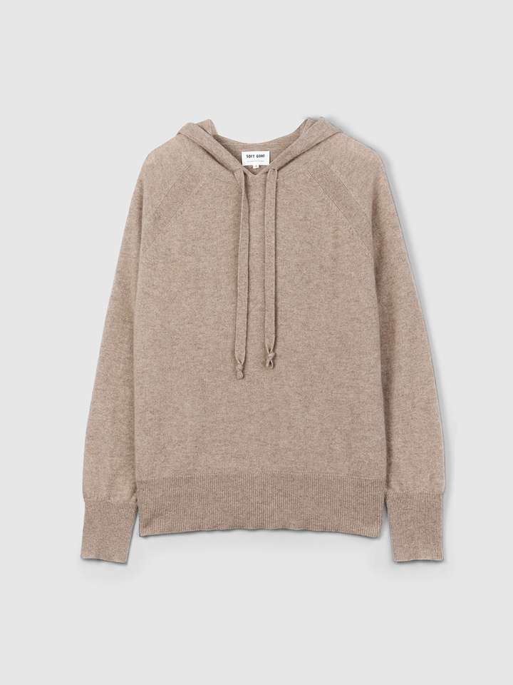 soft goat hoodie
