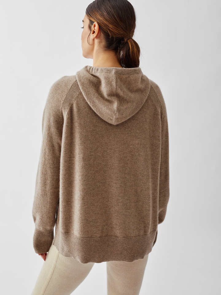 soft goat hoodie