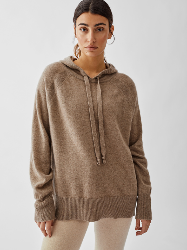 soft goat hoodie
