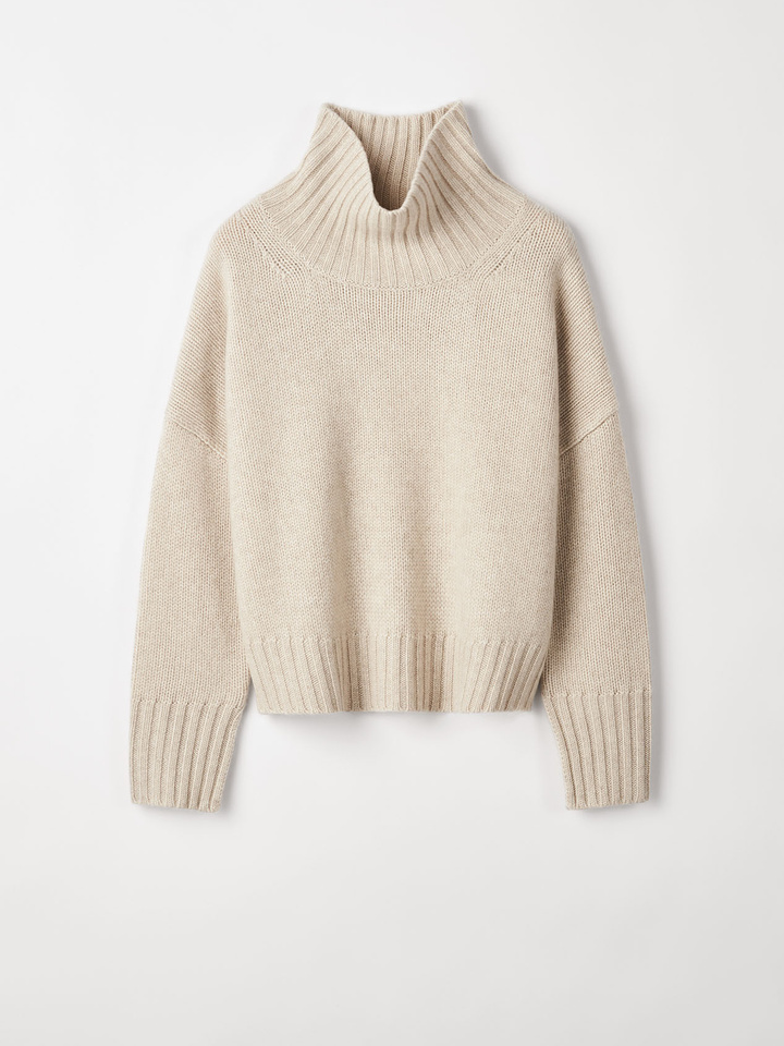 Girlfriend Turtleneck Soft Goat Knitted Clothing & Accessories