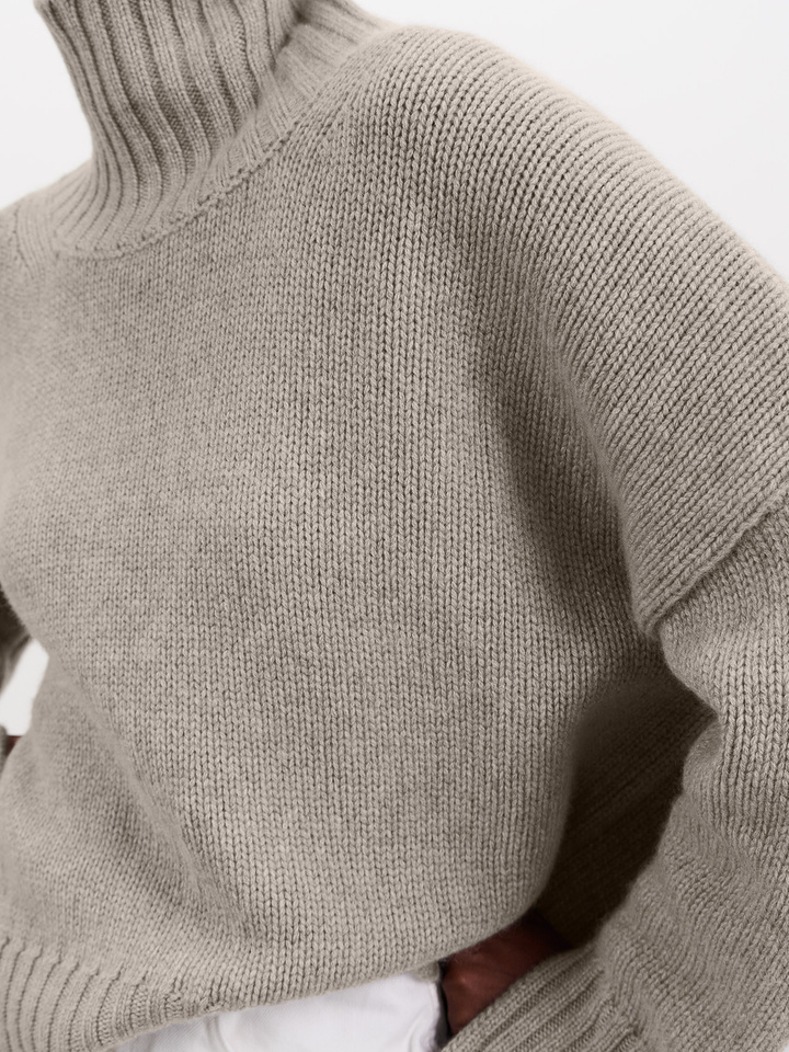 Girlfriend Turtleneck Soft Goat Knitted Clothing & Accessories