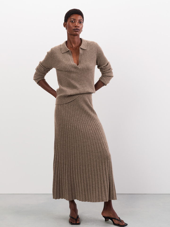 Pique Shirt - Soft Goat - Knitted 