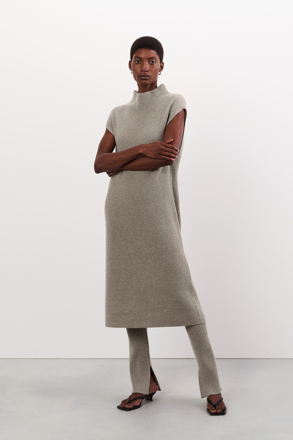Knit Dress - Soft Goat - Knitted 