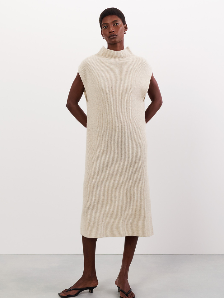 Knit Dress - Soft Goat - Knitted 