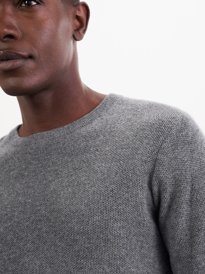 Men's Waffle Knit - Soft Goat - Knitted 