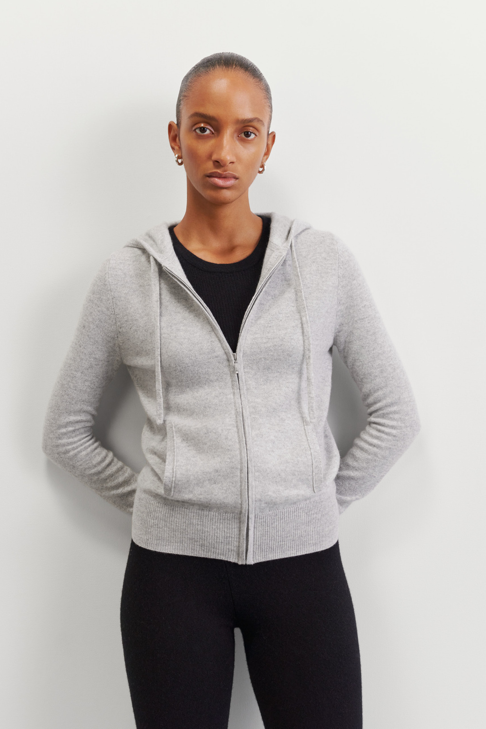 トップス SOL GuruGuru Zip Hoodie (Light Gray) Sol GuruGuru Zip Hoodie (Light Gray) L