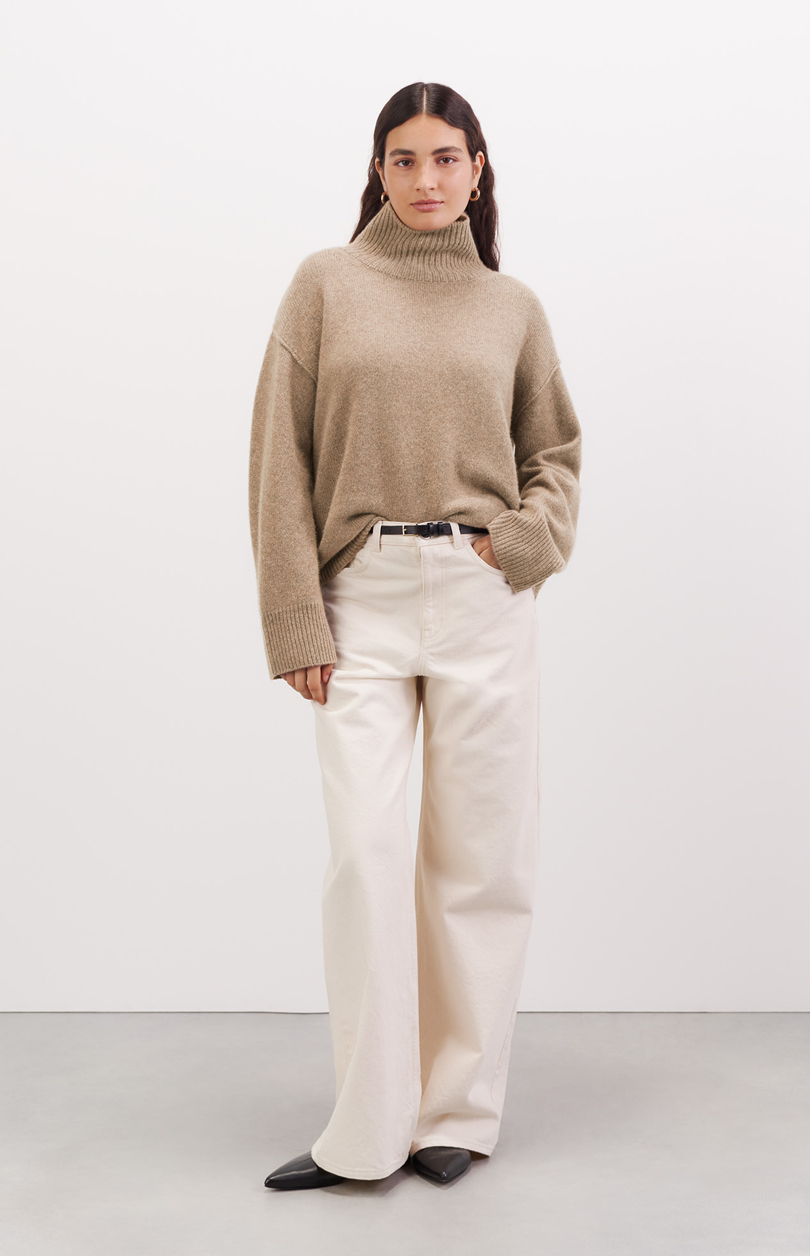 Boyfriend Turtleneck - Polotröjor | Soft Goat