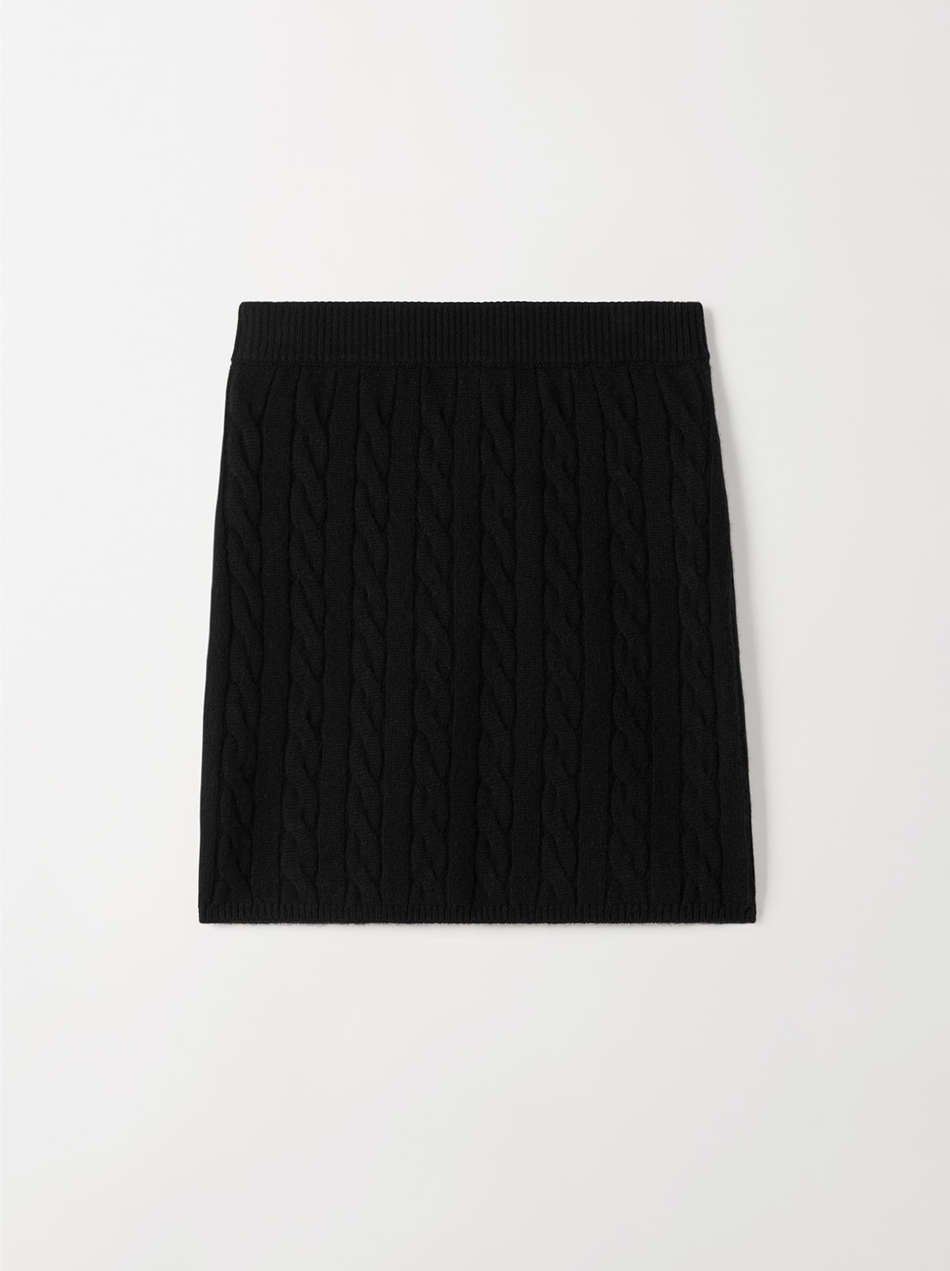 Cable knit skirt 0
