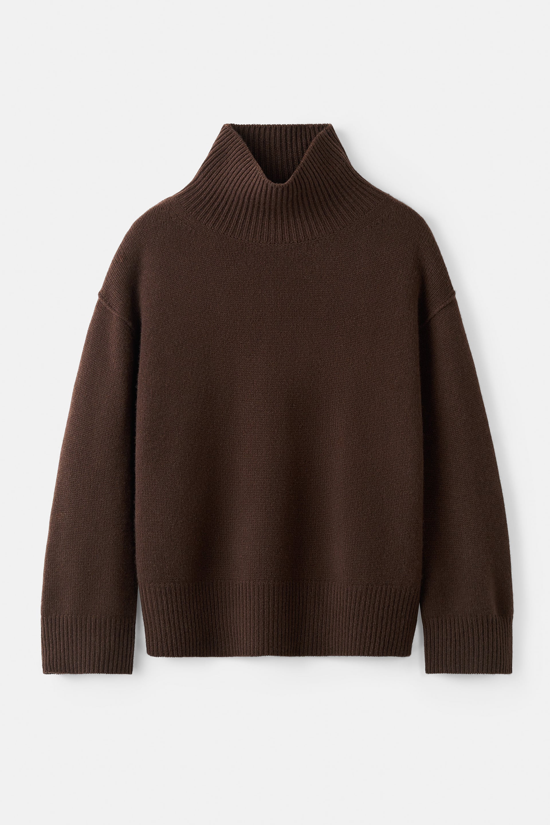 Boyfriend turtleneck Mocha 1