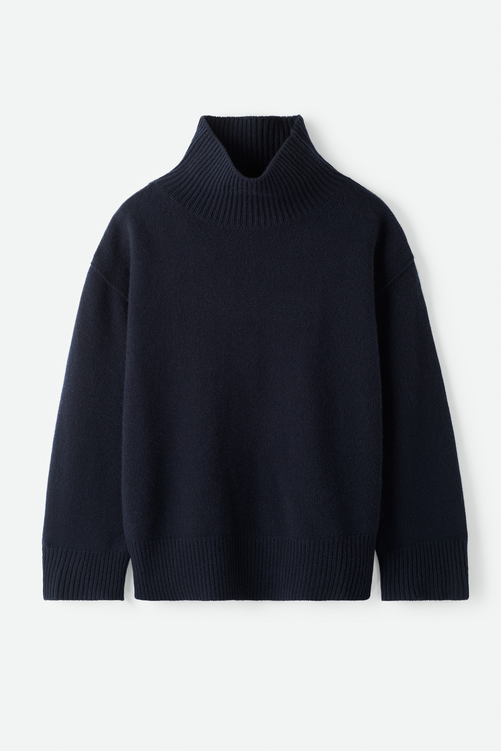 Brushed short sleeve turtleneck - Shortsleeves - Dahlia | Soft Goat