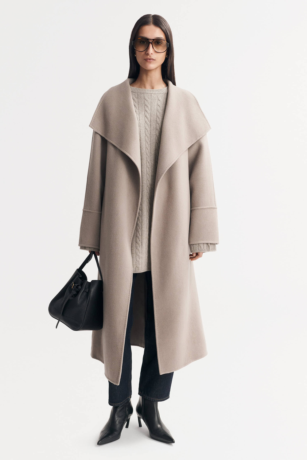 その他 Soft Goat Greige cashmere suit Cashmere Set - Rundhalsat - Greige | Soft Goat