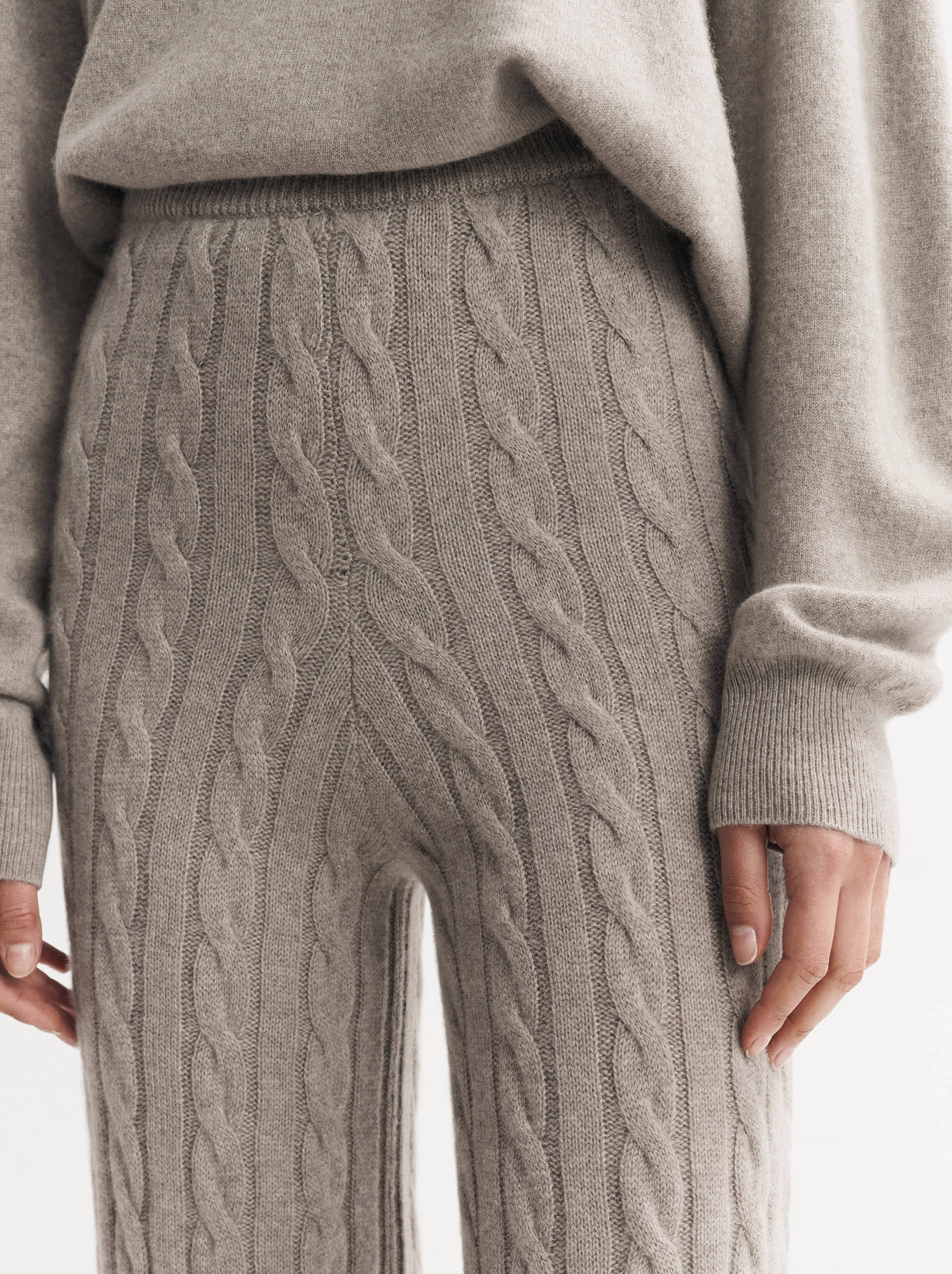 Cable Knit Pants 4