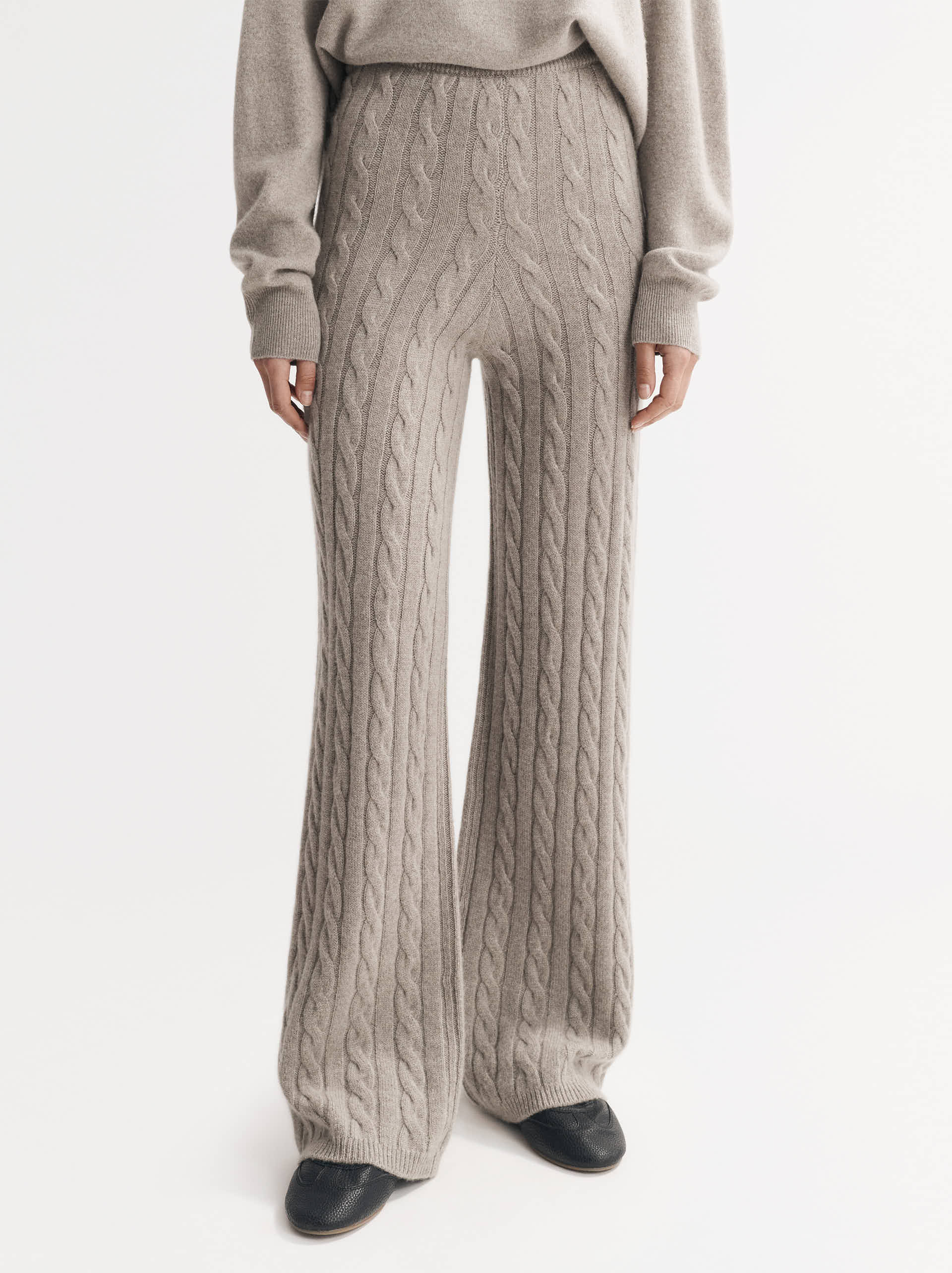 Cable Knit Pants 2