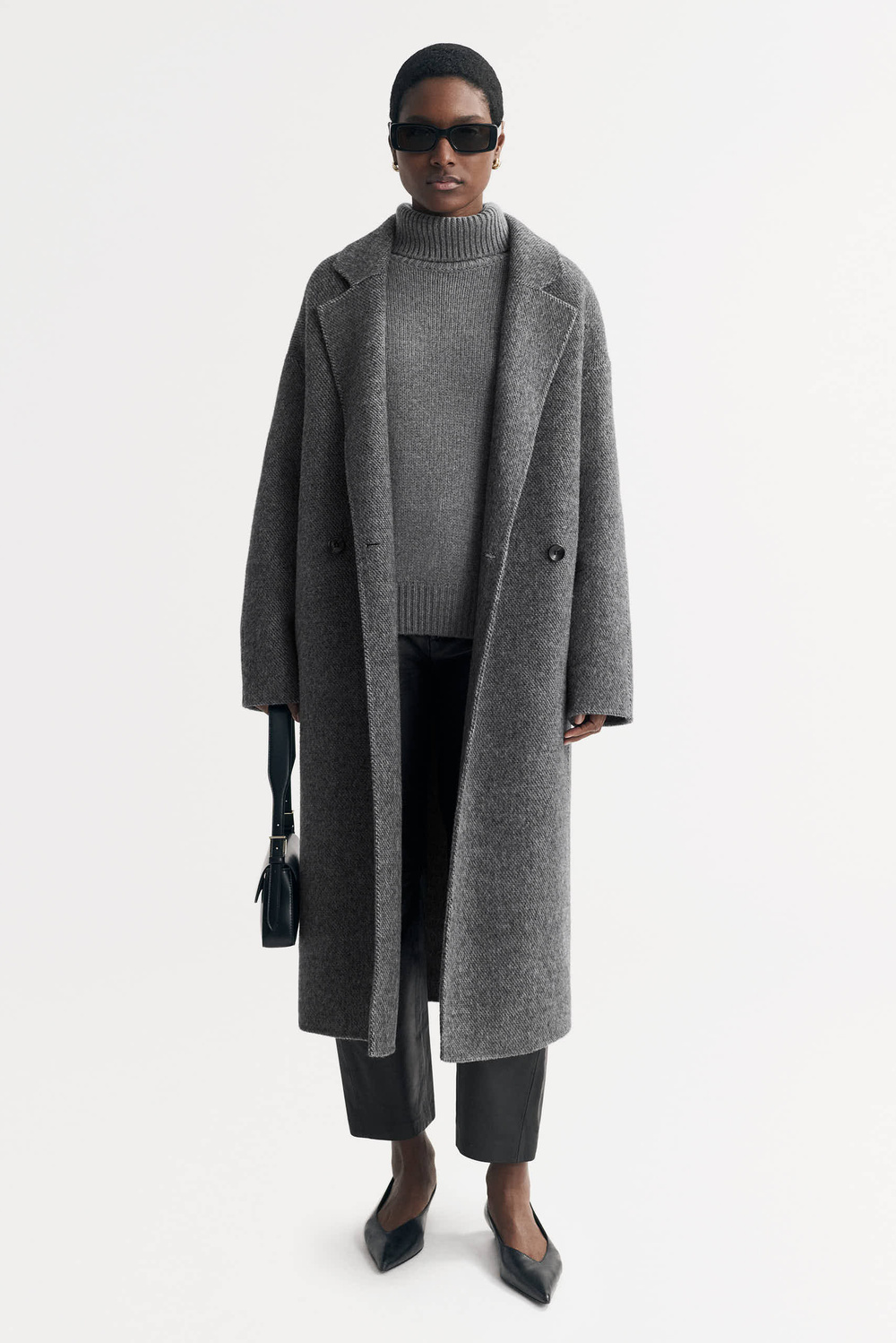 Chunky Turtleneck - Tops - Feather White | Soft Goat