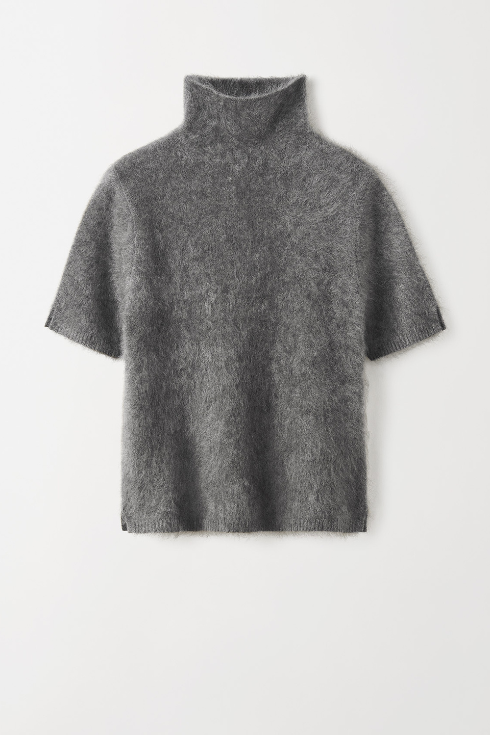 Brushed Turtleneck - Tops - Lipstick Red | Soft Goat