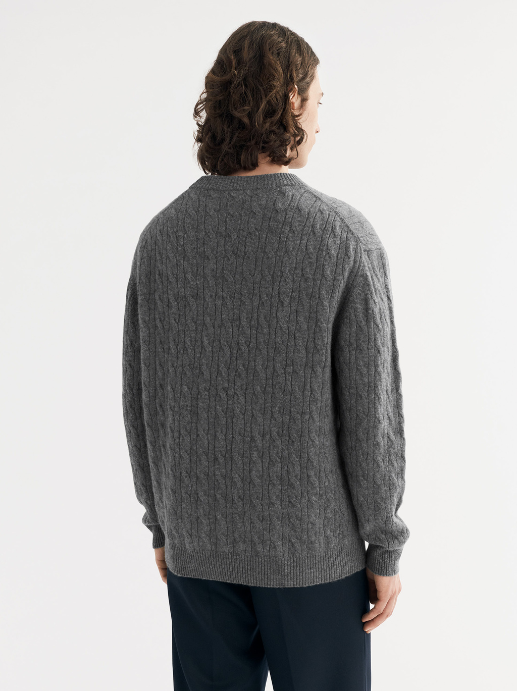 Men's Half Zip - Tops - Grey | Soft Goat