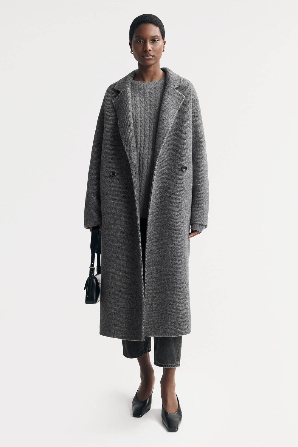【SATIIIZ】Rosen Angora Cable Knit Cable Knit Fabric Supplier | Beautiful Stocks