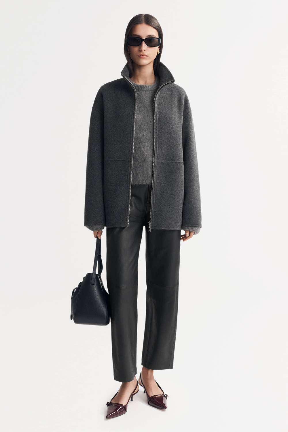 その他 Soft Goat Black cashmere suit Cashmere set - Pants - Black | Soft Goat