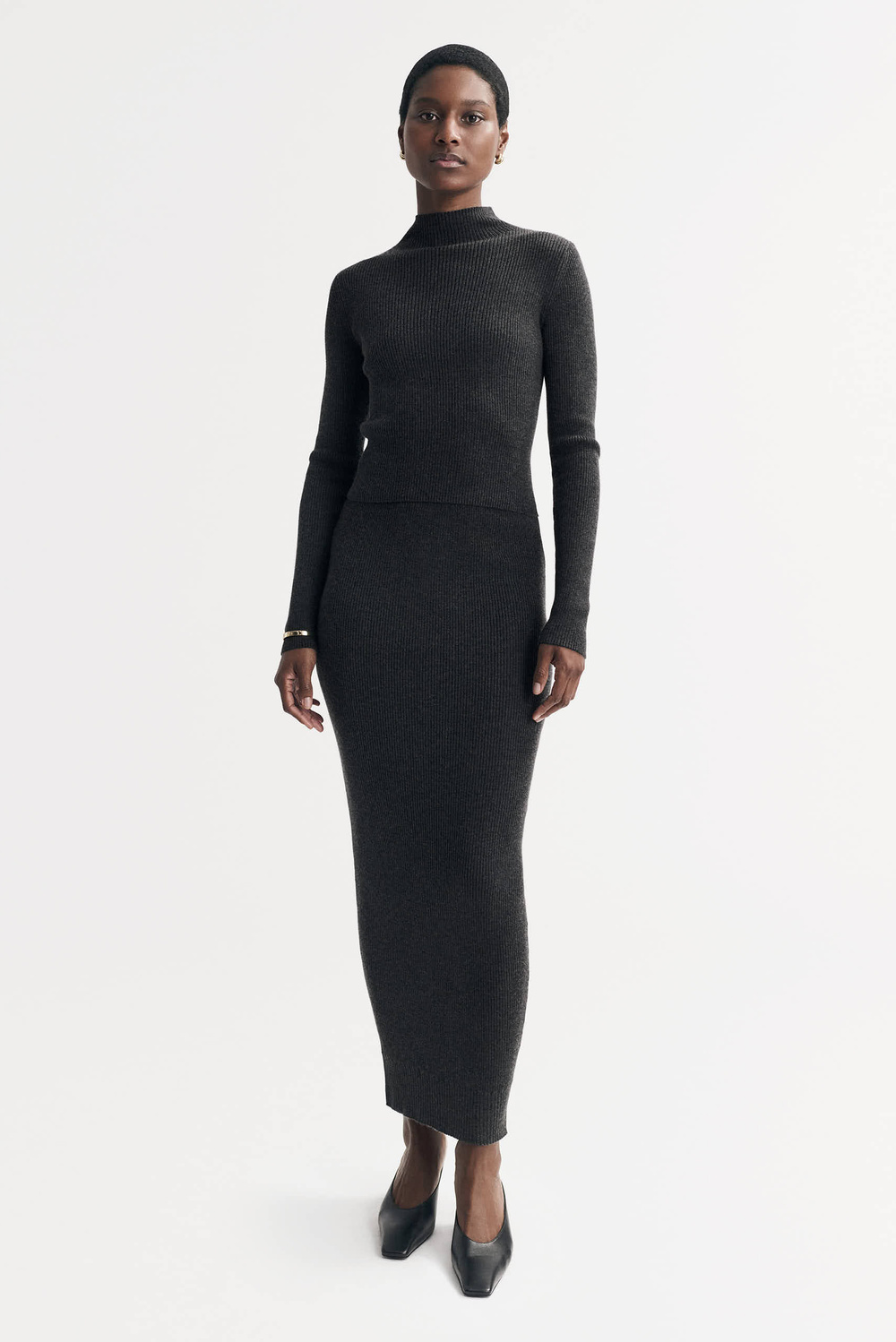 その他 Soft Goat Black cashmere suit Cashmere set - Pants - Black | Soft Goat
