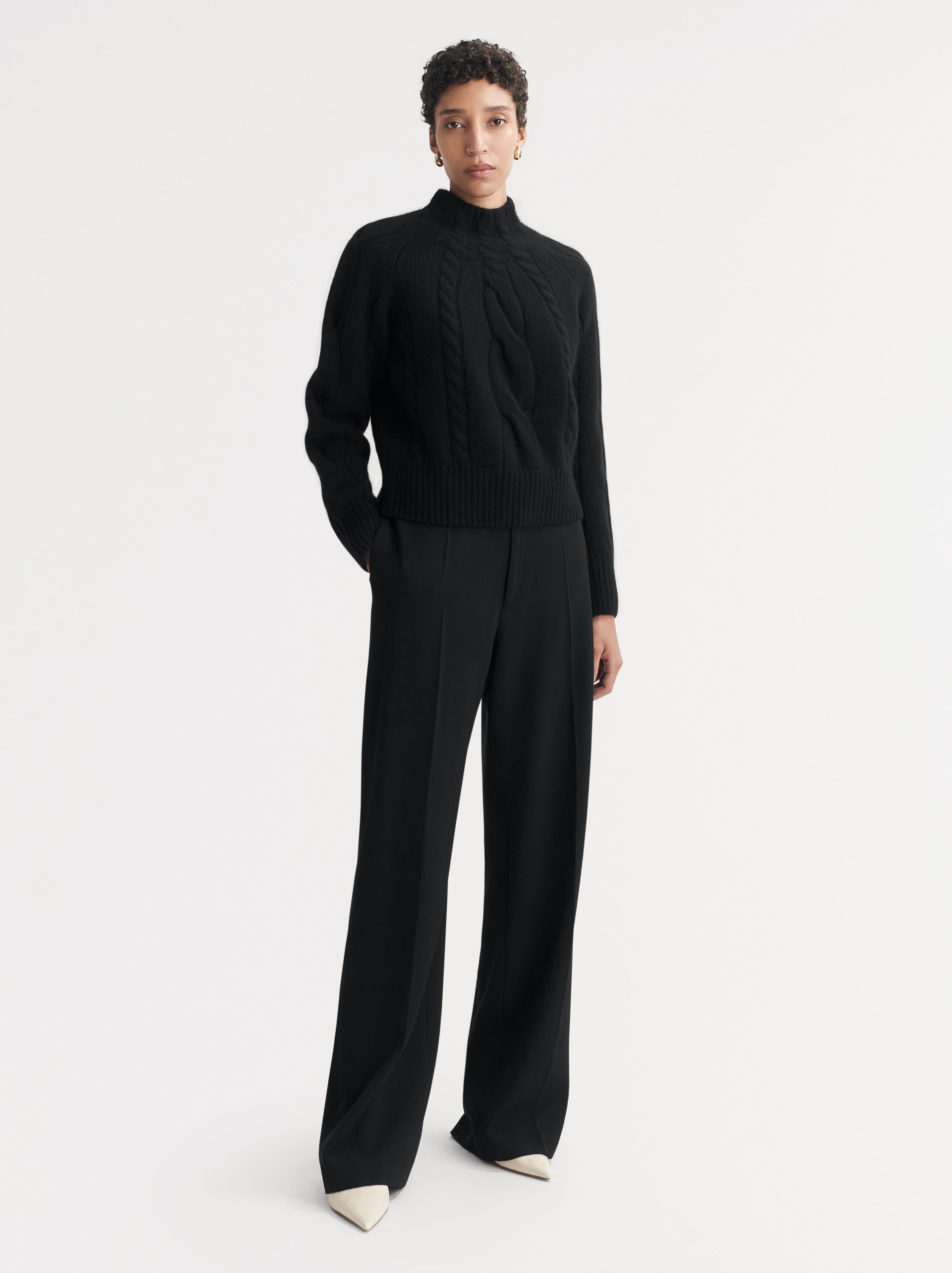 Chunky Cable Turtleneck 5