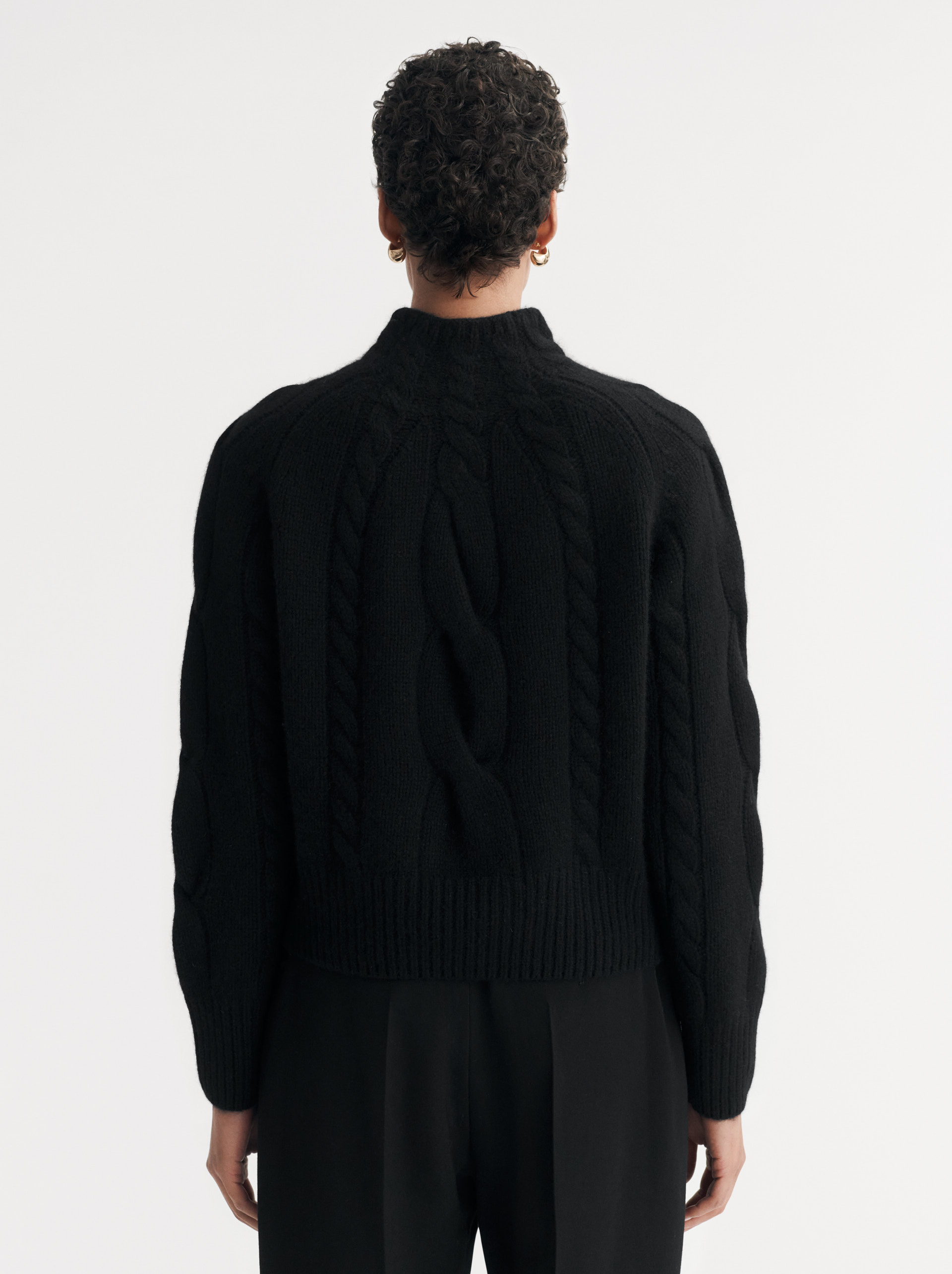 Chunky Cable Turtleneck 3