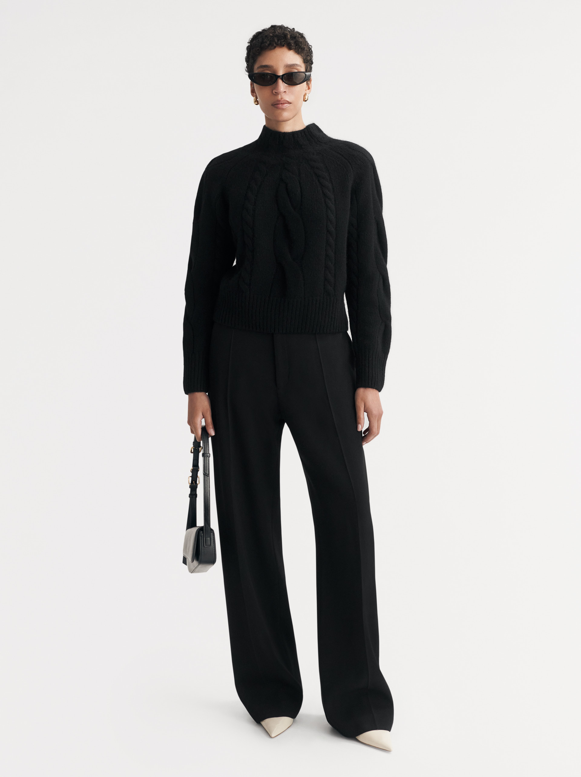 Chunky Cable Turtleneck 1