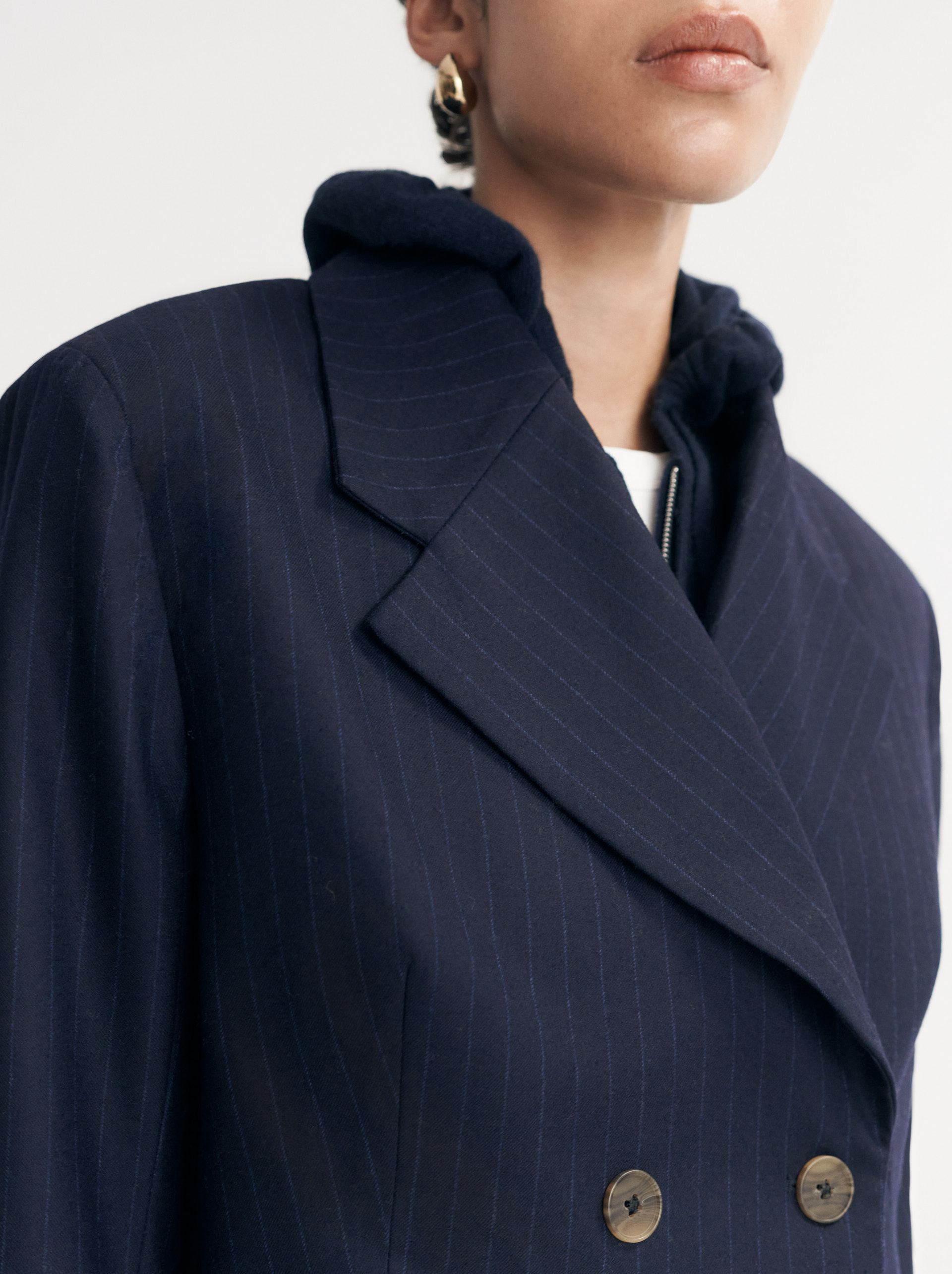 Pinstripe Blazer 4