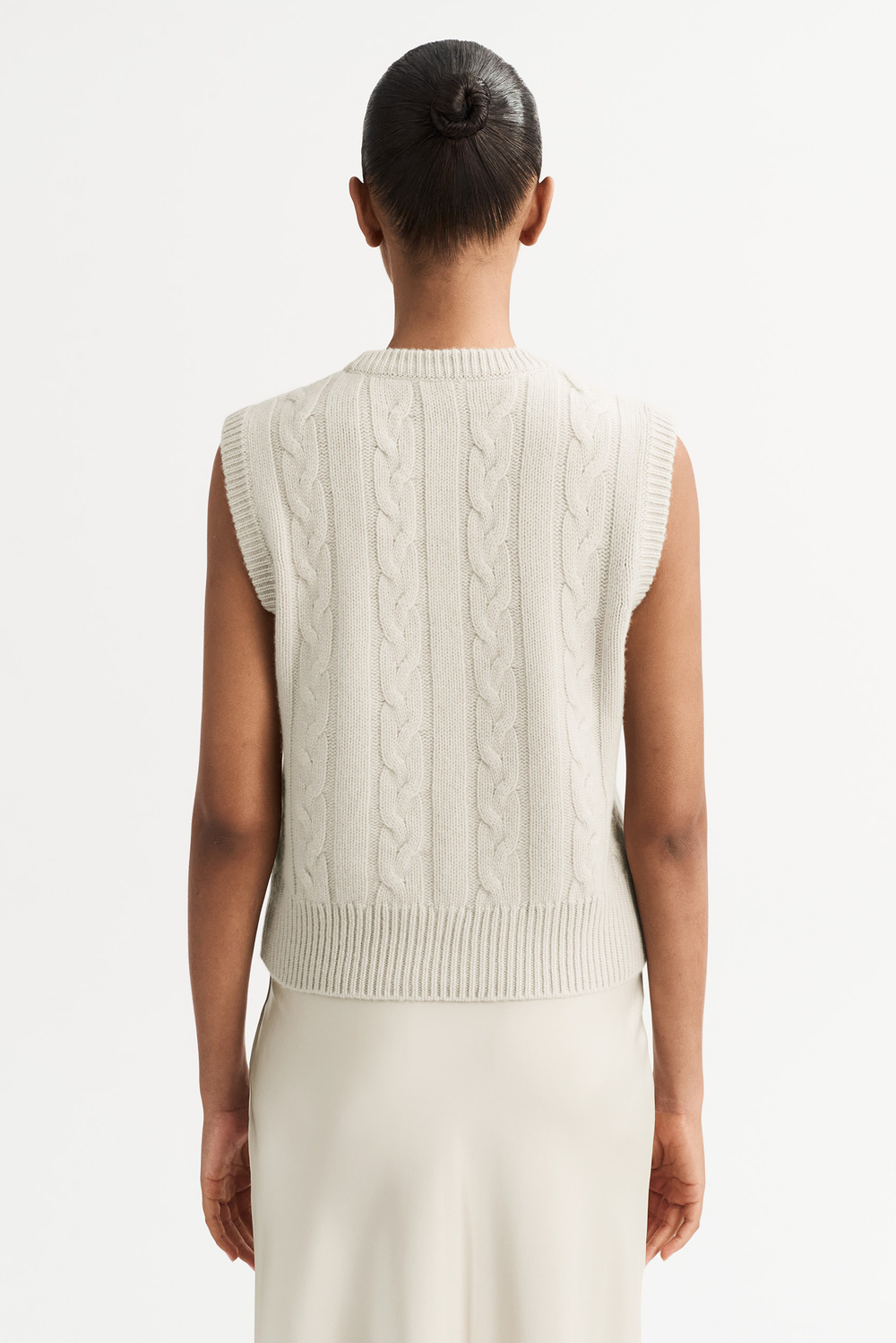 Cropped Jacket - Jackets & Coats - Chalk | Soft Goat