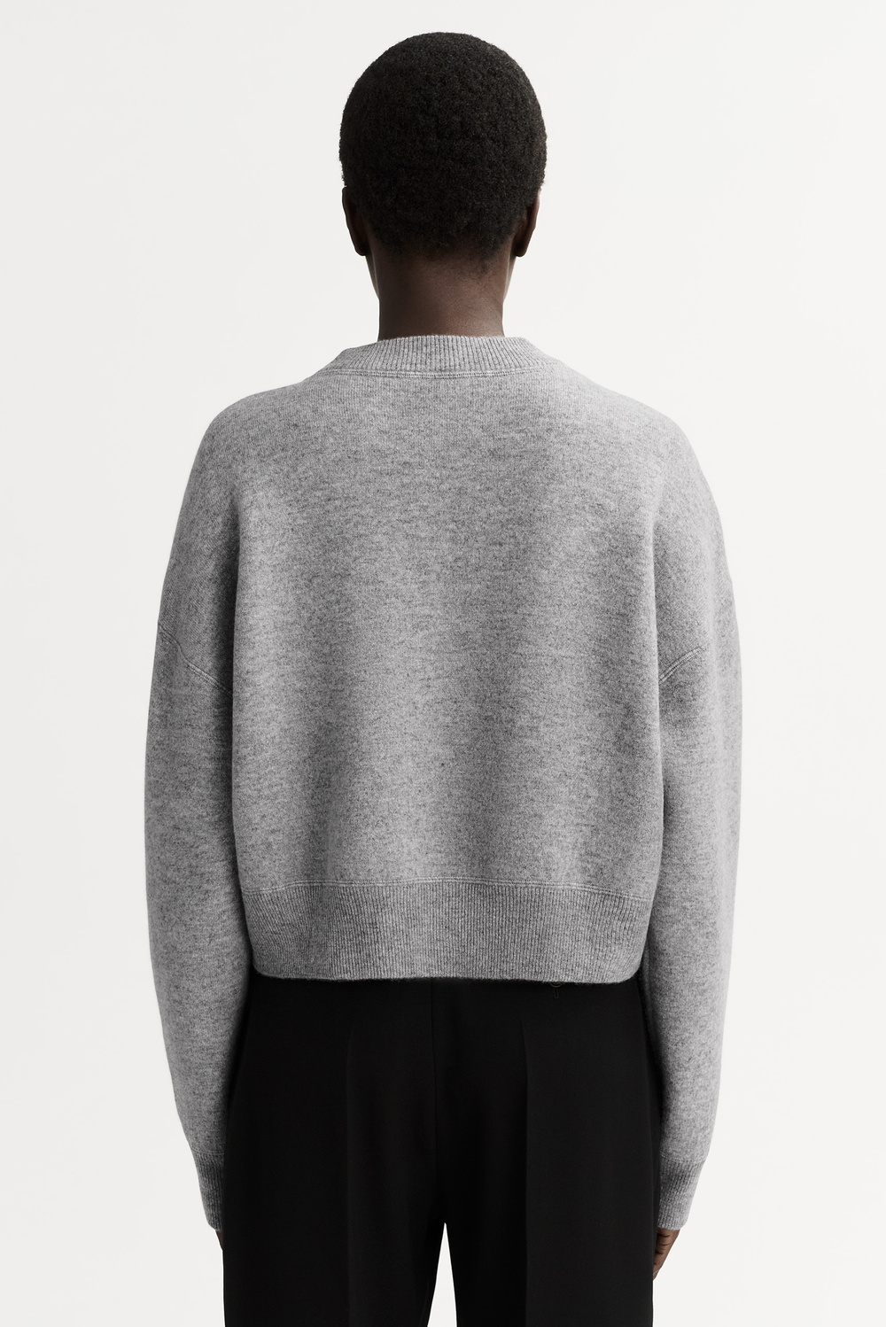 トップス the e_C Double Collar Crewneck Grey Men's Cutter & Buck Heather Gray Presidents Cup Lift