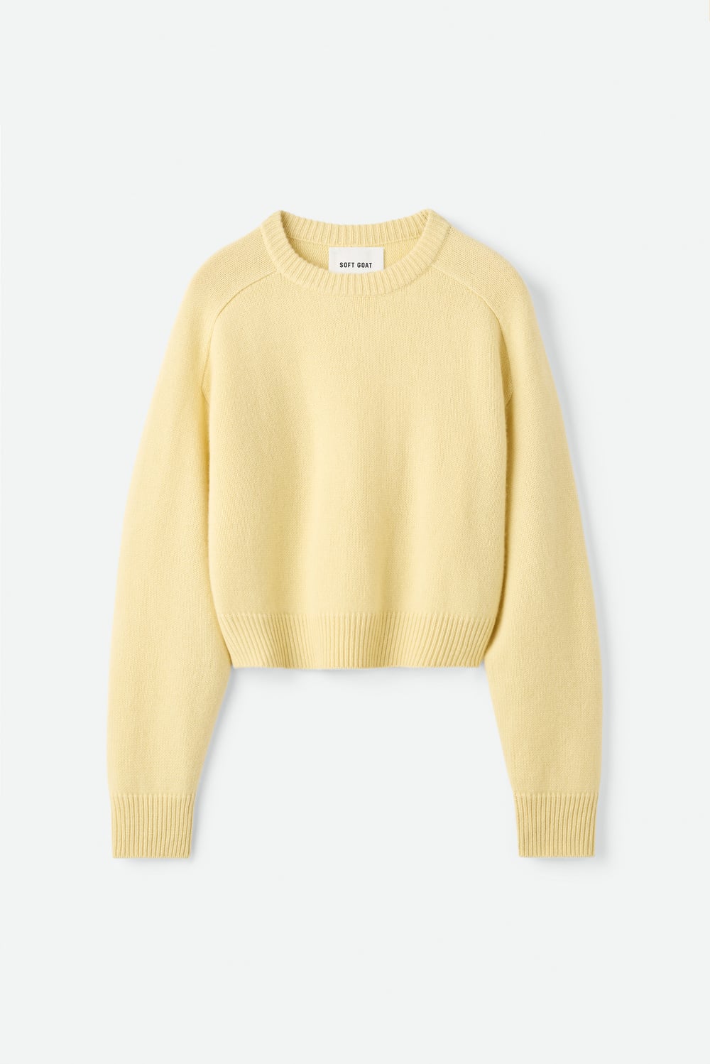 Cashmere Top - Tops - Chalk | Soft Goat