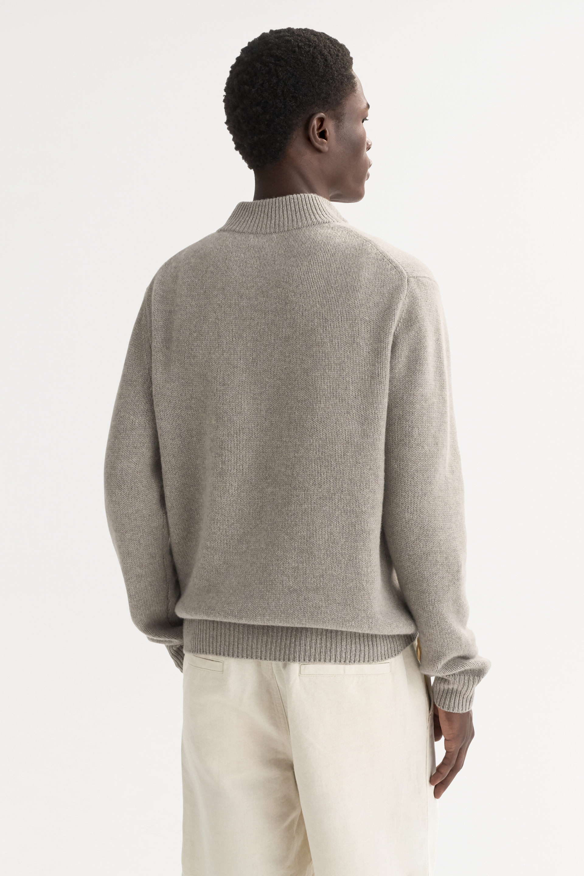 Men's chunky half zip 3