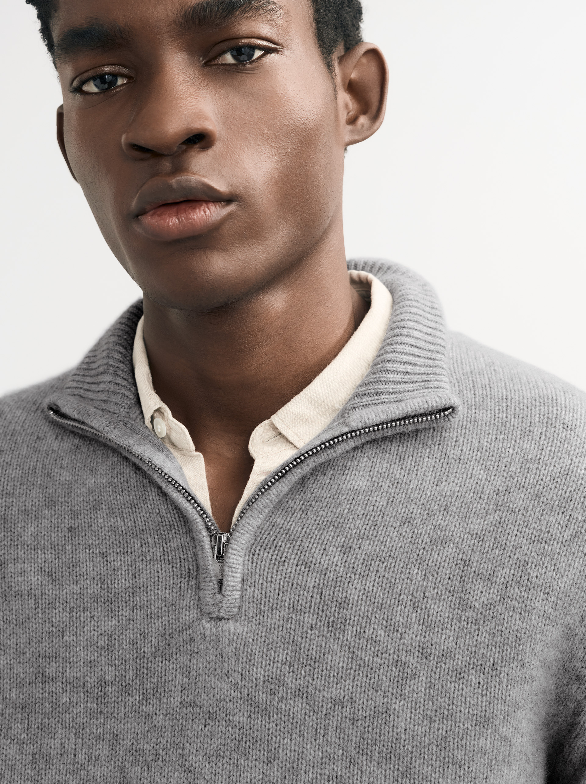 Men's Chunky Half Zip 4