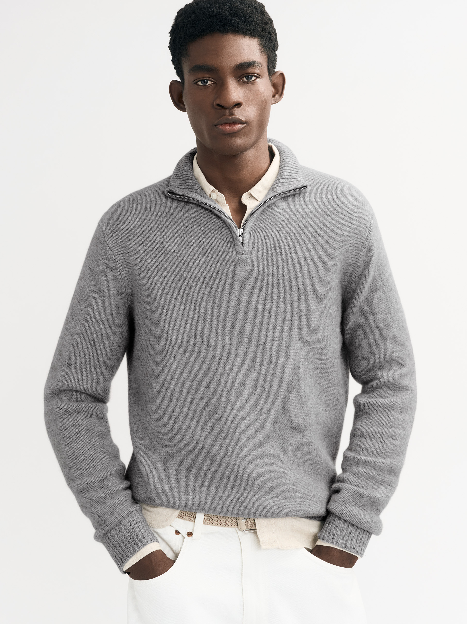 Men's Chunky Half Zip 0
