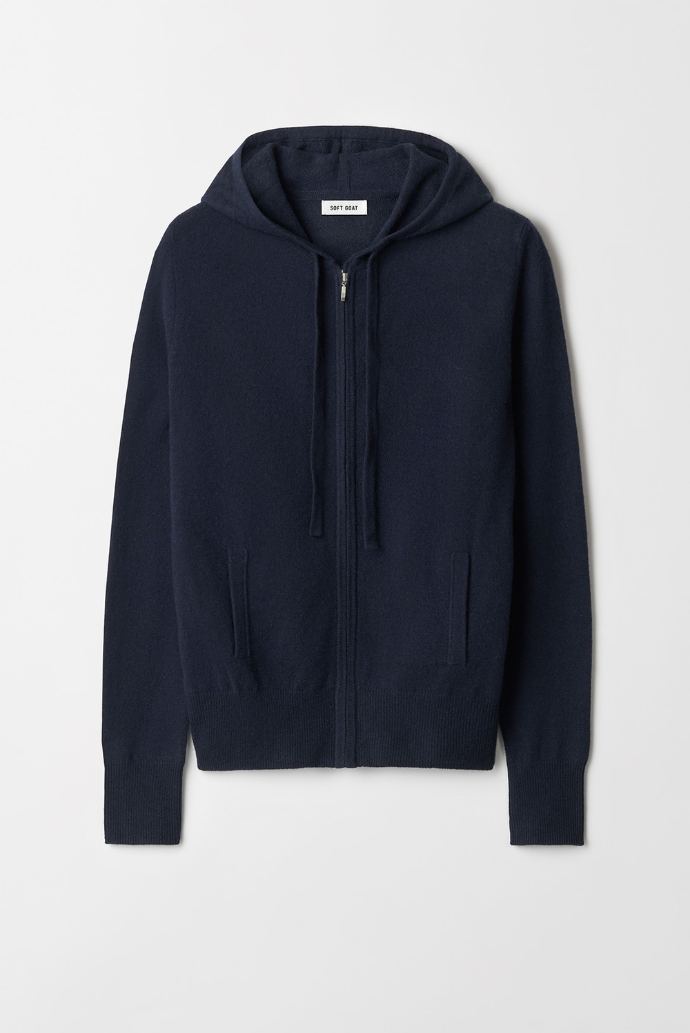 Zip Hoodie - Hoodies - Greige | Soft Goat