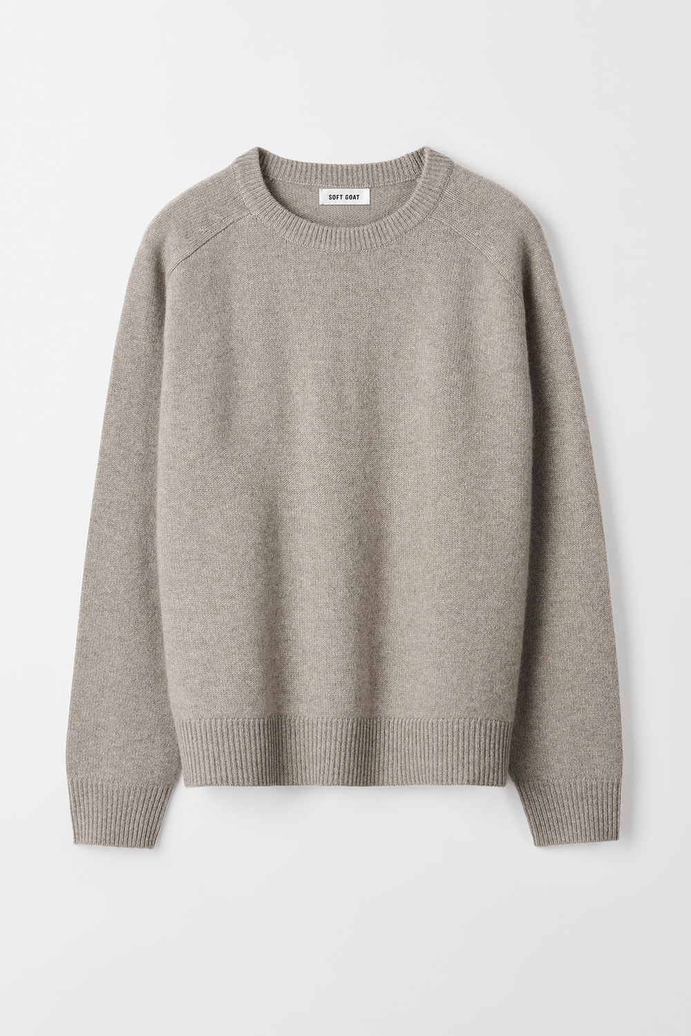 Box O-neck - Tops - Grey | Soft Goat
