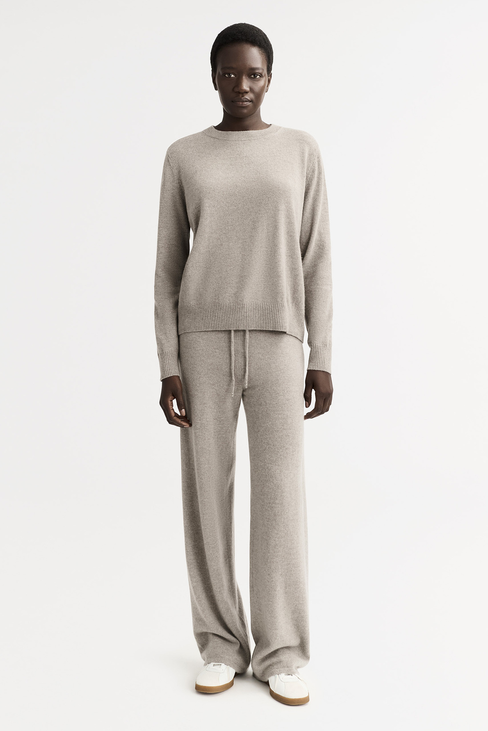 その他 Soft Goat Greige cashmere suit Cashmere Set - Rundhalsat - Greige | Soft Goat