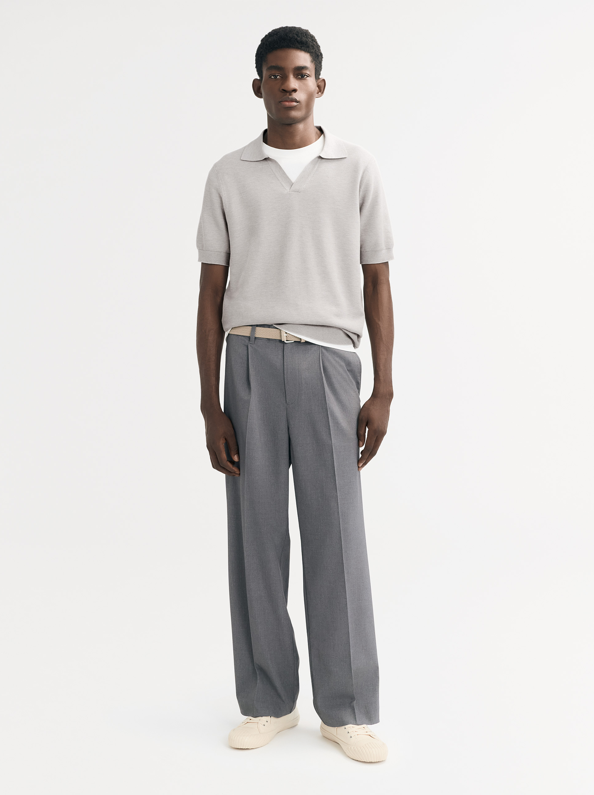 Men's Waffle Pique 0