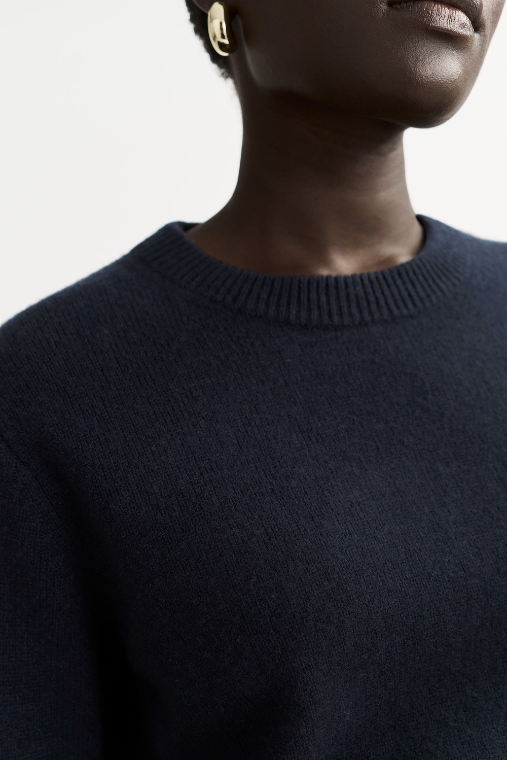 ★GENERAL IDEA★ New Classic Collar Sweatshirt NAVY WBC3L025 Vintage-Inspired Sleeveless Sailor Collar Sweater