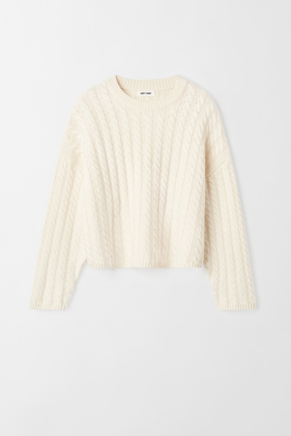 トップス efu cable knit Ribbon Cable Knit Top – KUOSE.com