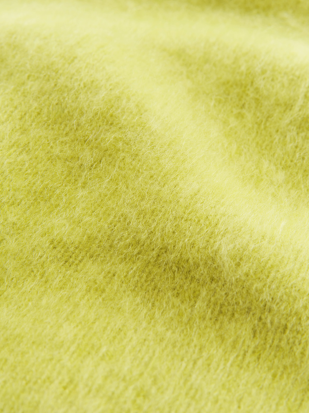 スカート Soft Goat Long Lime-coloured brushed cashmere skirt Brushed Skirt - Skirts - Lime | Soft Goat