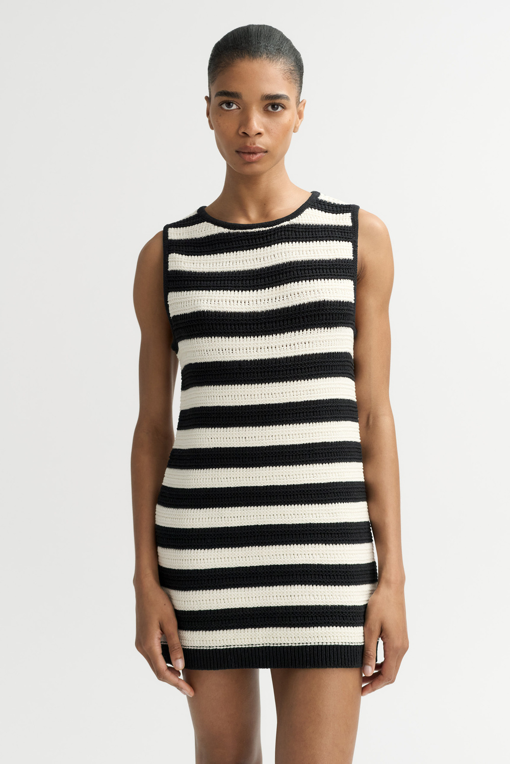 Mini Dress - Dresses - Beige | Soft Goat