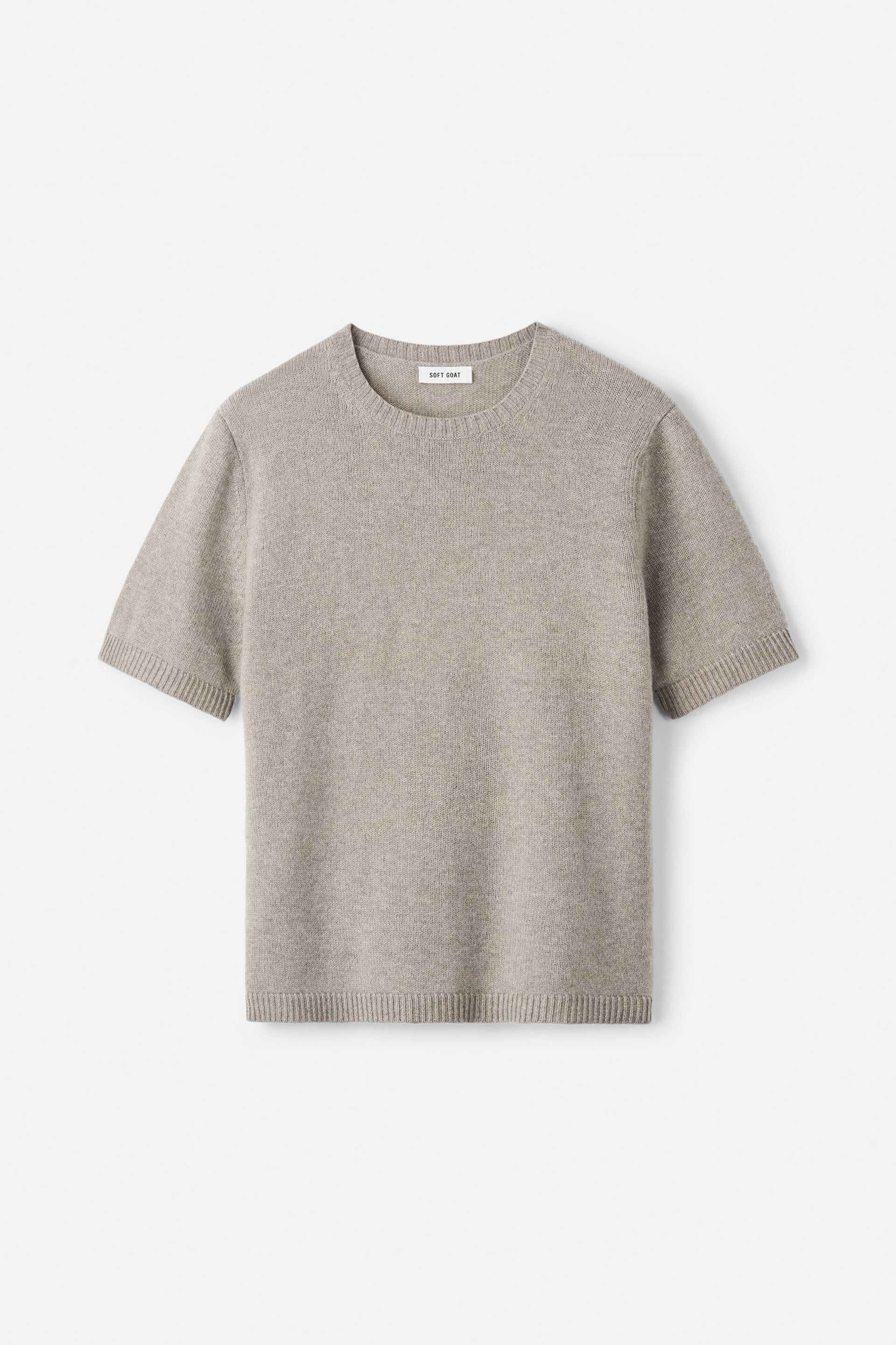 Oversized t-shirt Greige 1