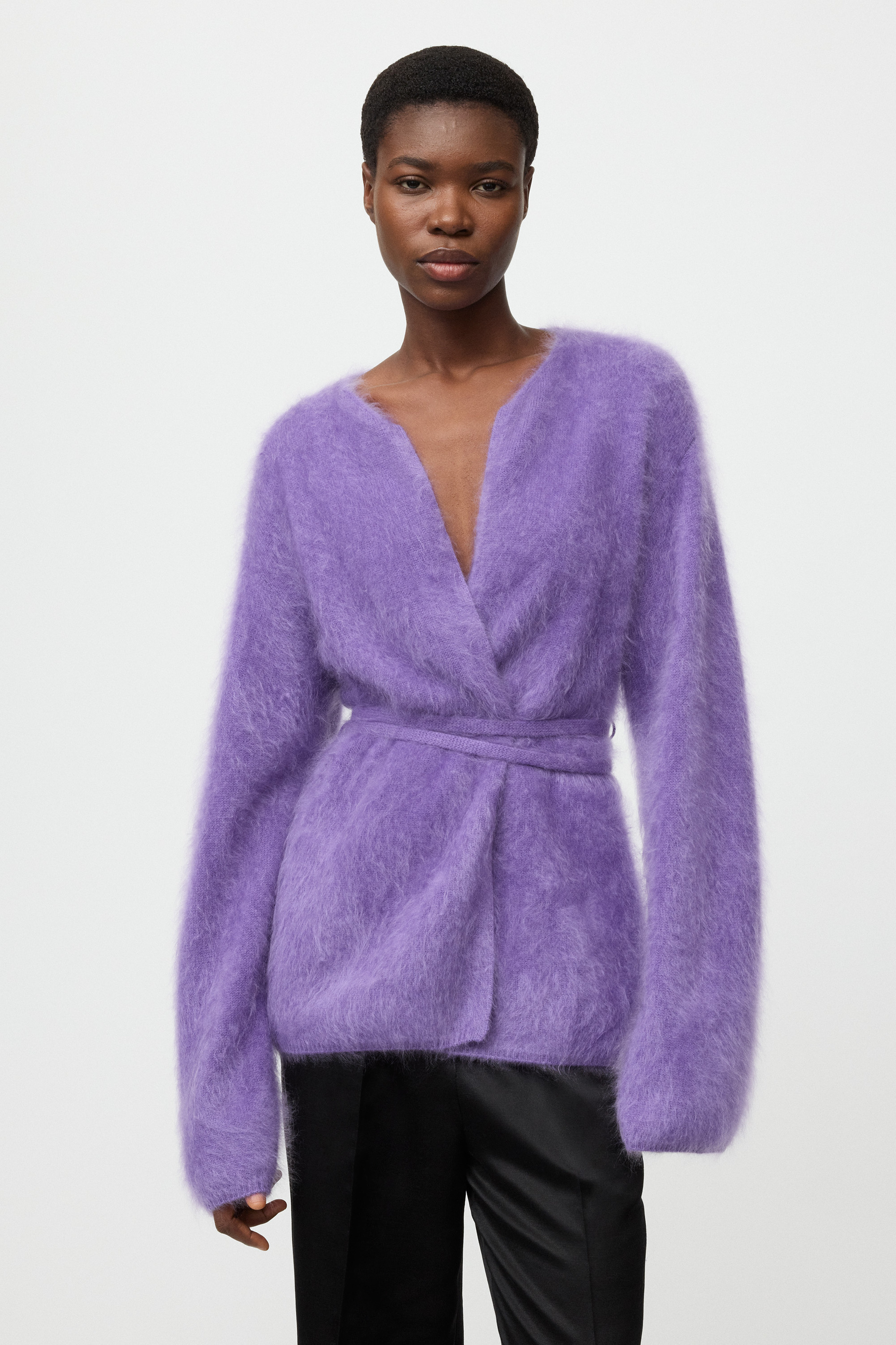 Brushed cardigan 2