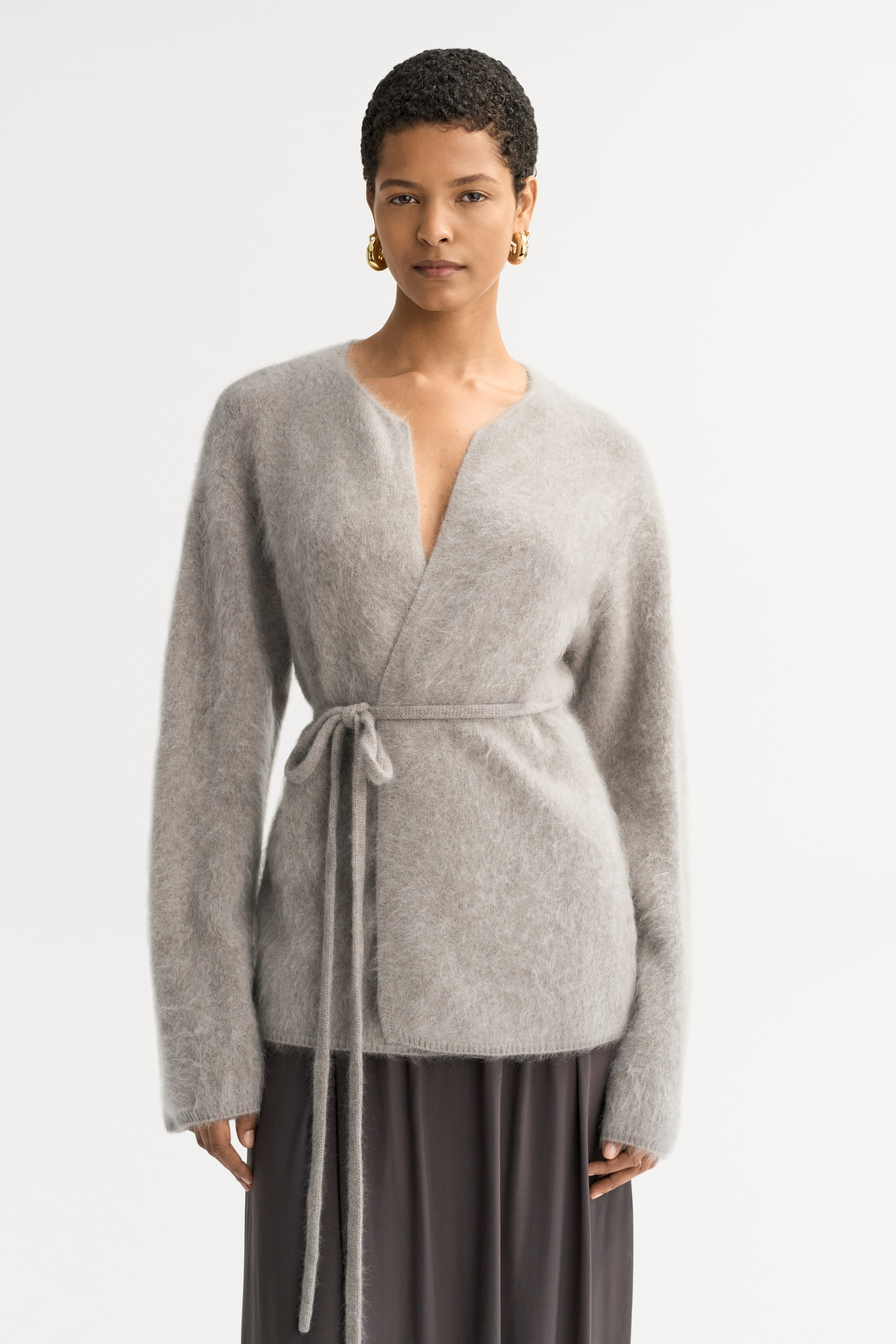 Brushed cardigan 2