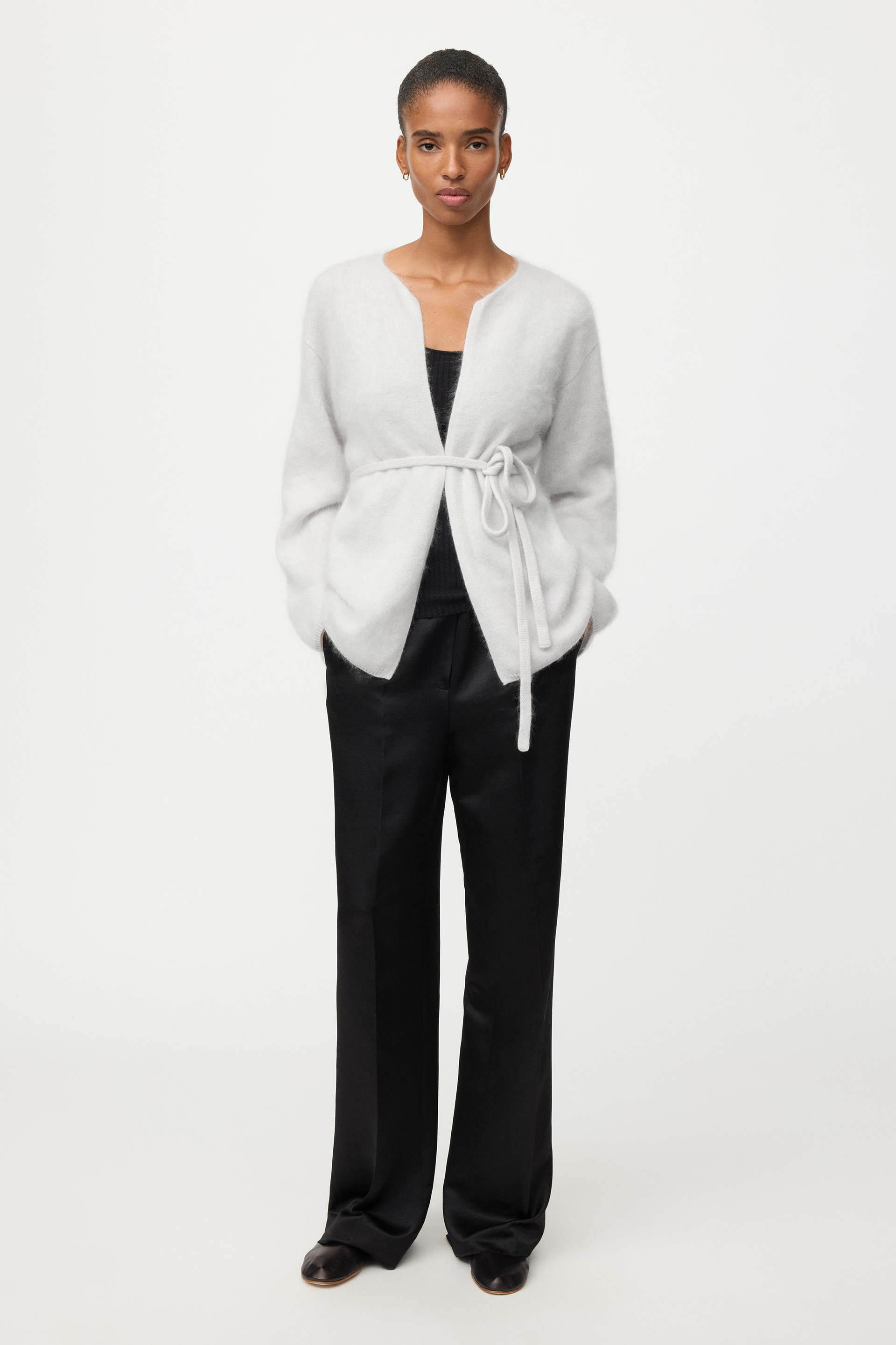 Brushed cardigan 3