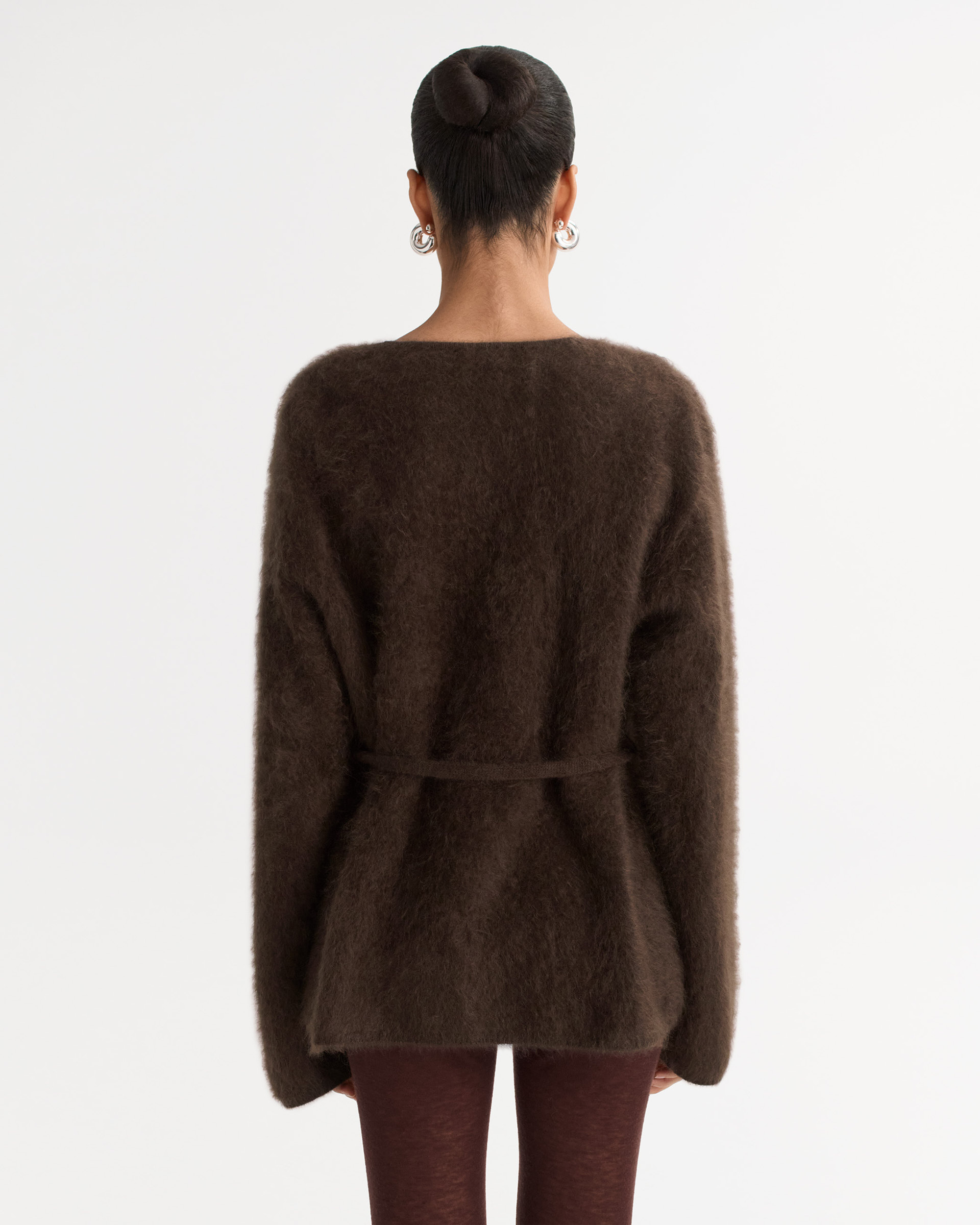 Brushed cardigan 3