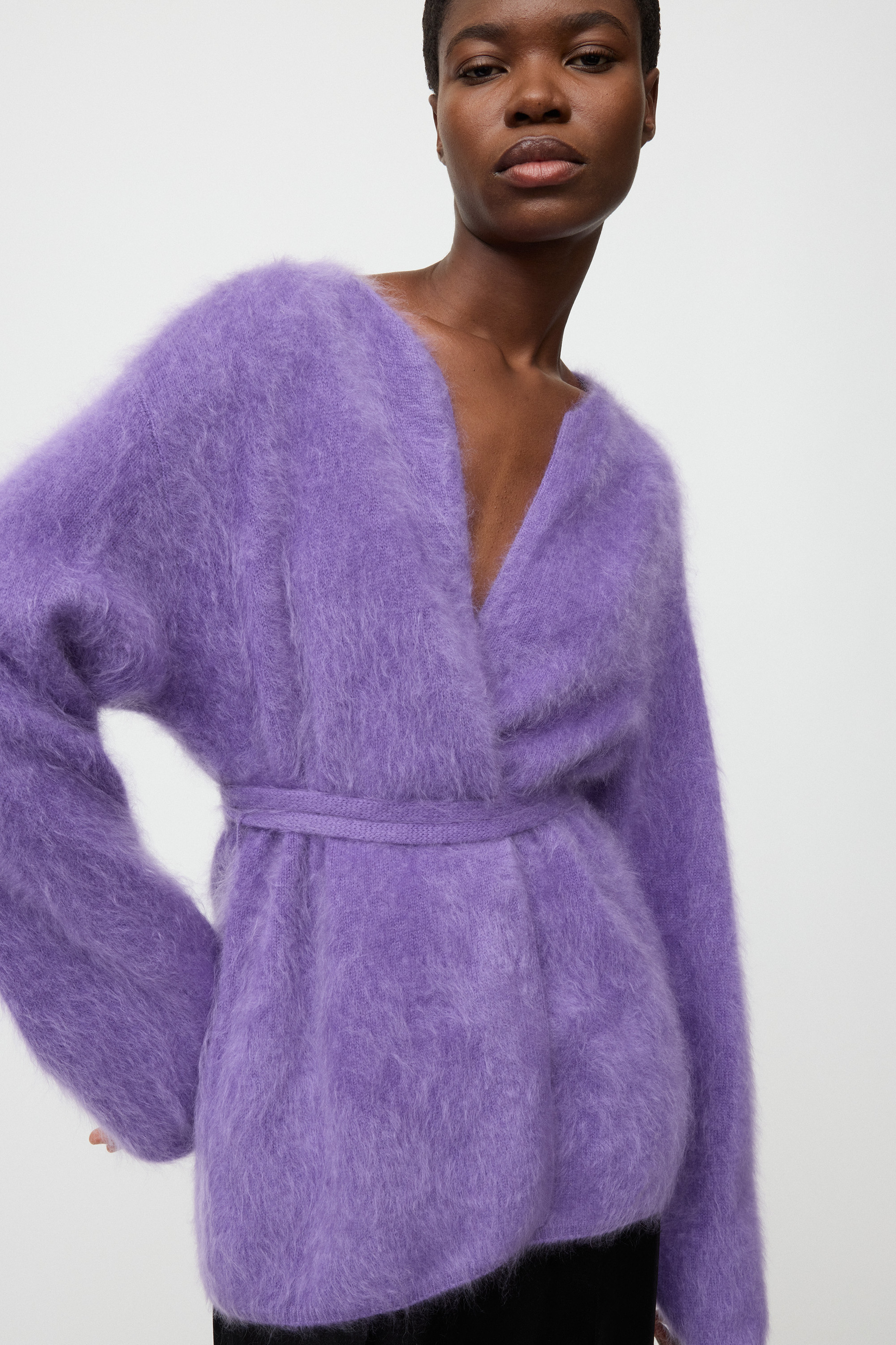 Brushed cardigan 4