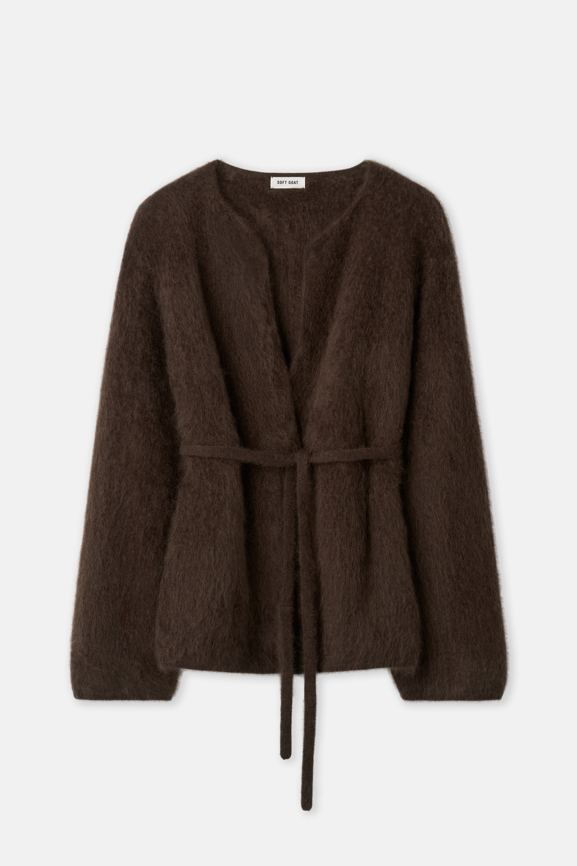 Brushed cardigan 0