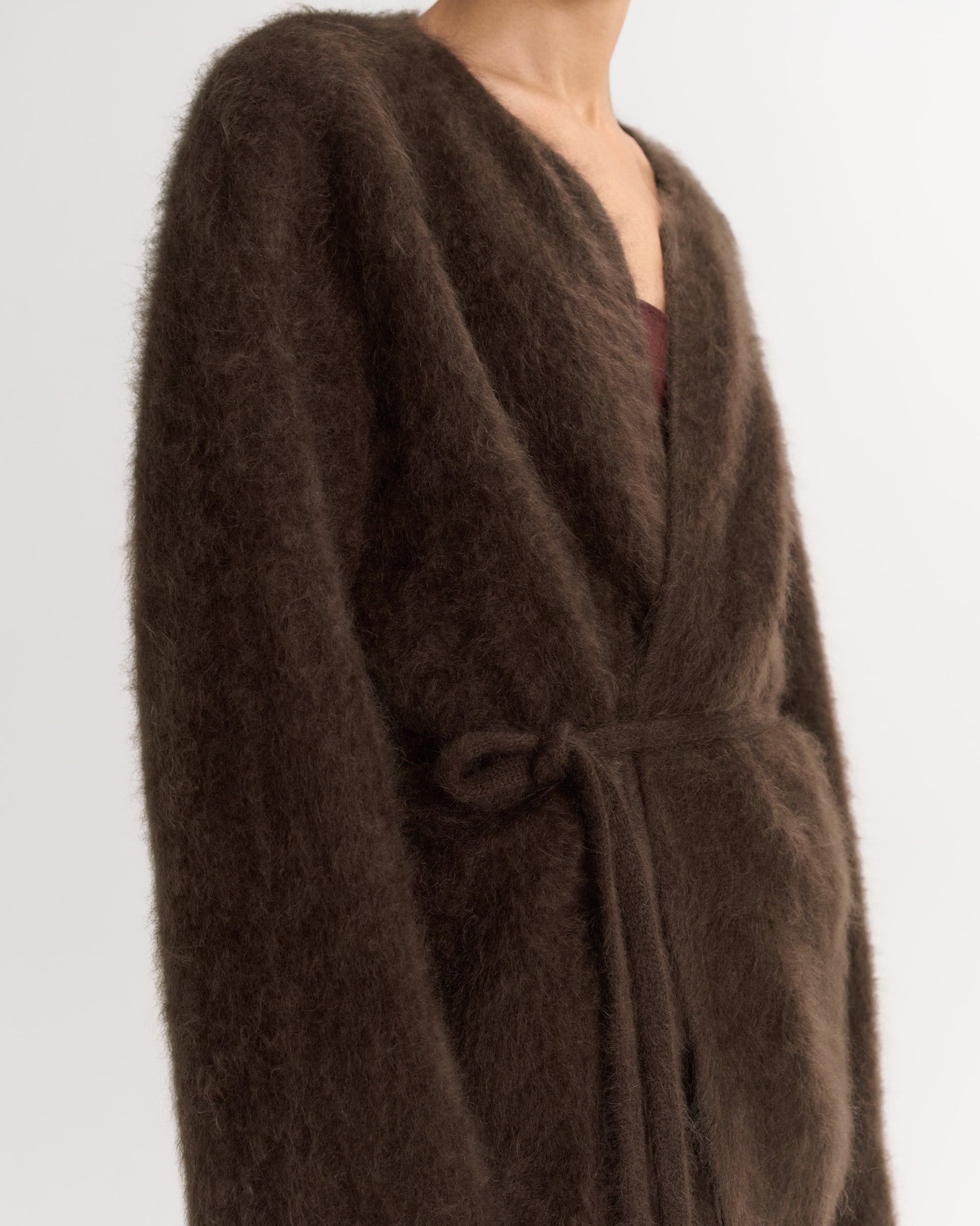 Brushed cardigan 4